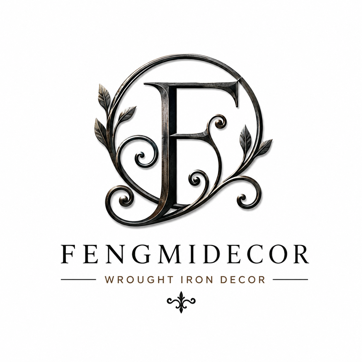 Fengmi Decor wrought iron decor logo