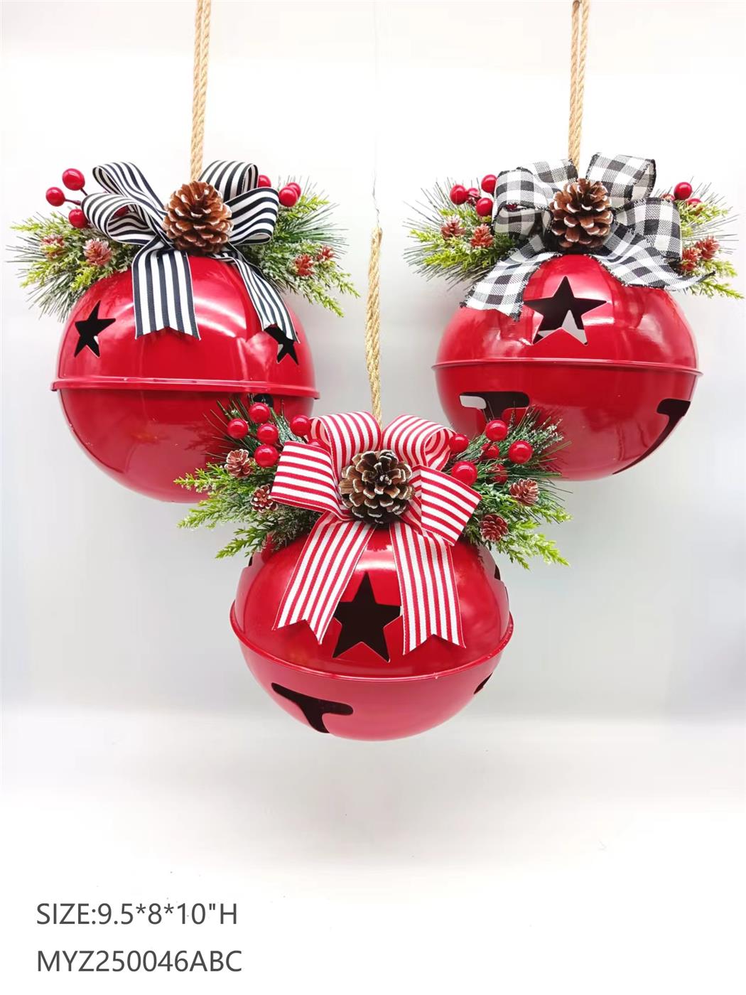 Metal Christmas Bell Style 024