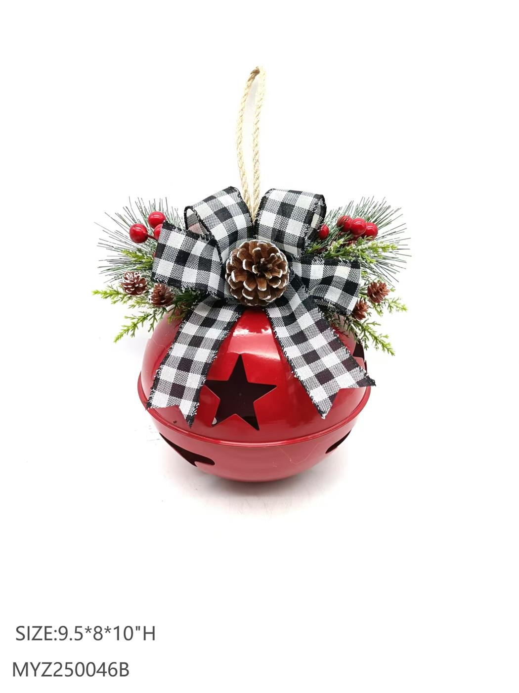 Metal Christmas Bell Style 025