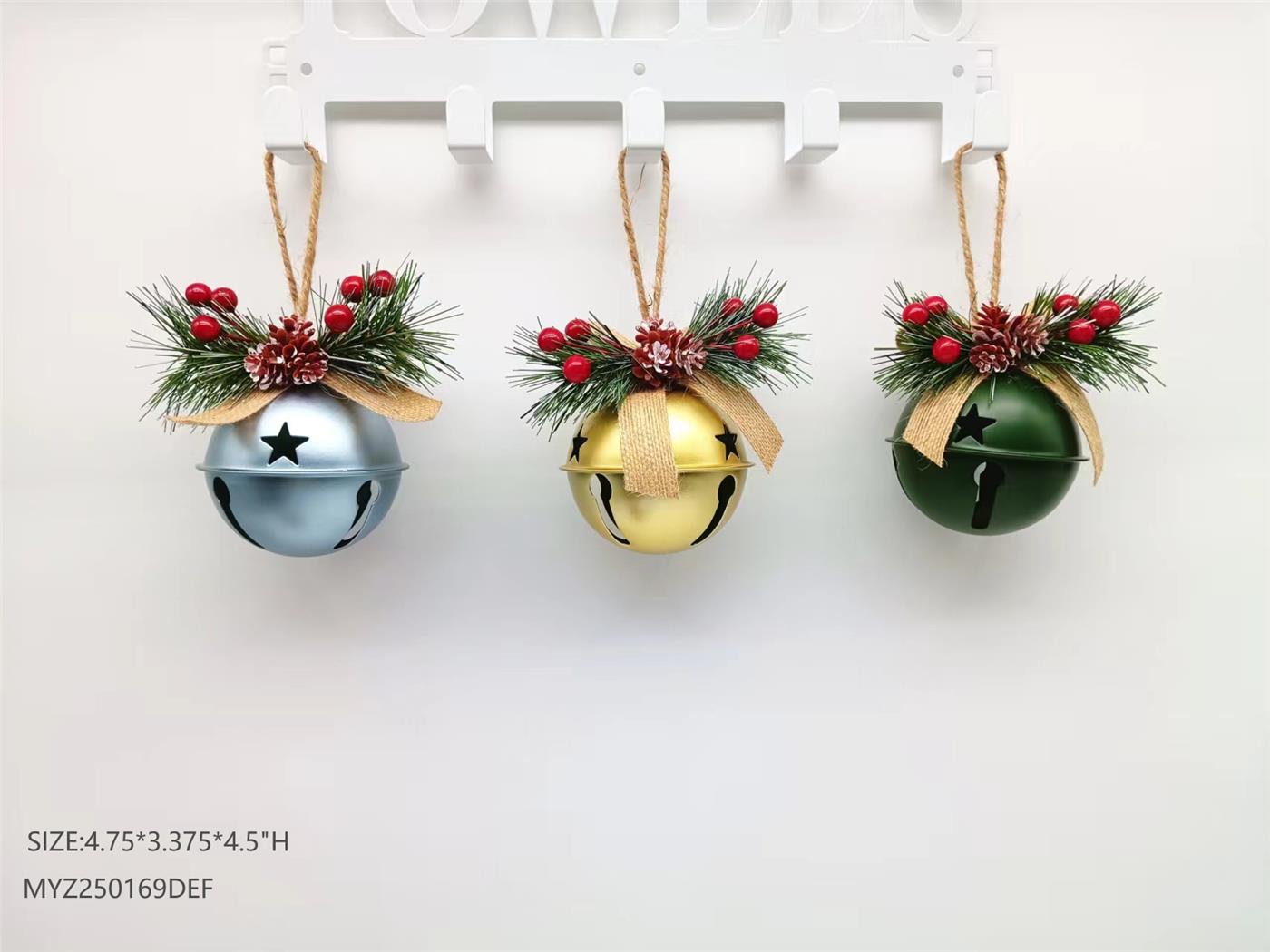 Metal Christmas Bell Style 030