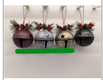 Four-Color Jingle Bell Door Hanger Set
